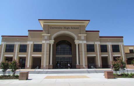 Front entrance of University High School
